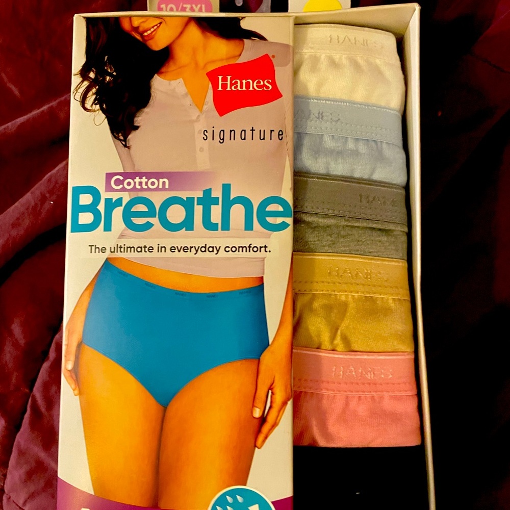 Hanes Cotton Breathe Briefs 10/3XL